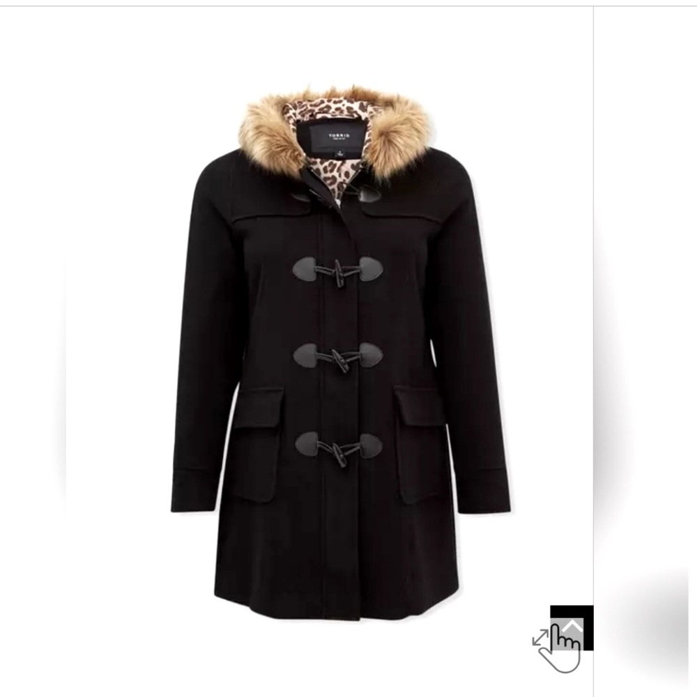 Torrid Size 3 Toggle Coat NWT!